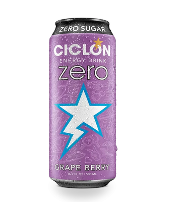 Ciclon Zero Sugar Grape Berry Energy Drink
