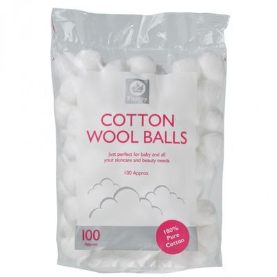 Fitzroy Cotton Wool Balls White 100s