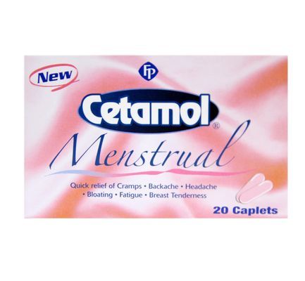 Cetamol Menstrual Caplets 20