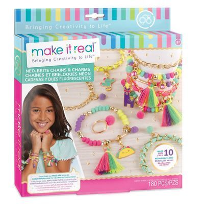 Neo-brite Chains & Charms 195pcs