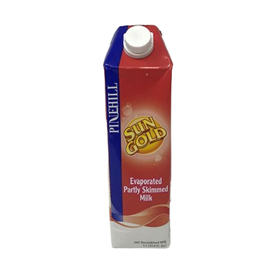 Sungold Low Fat Evaporated Milk 1l