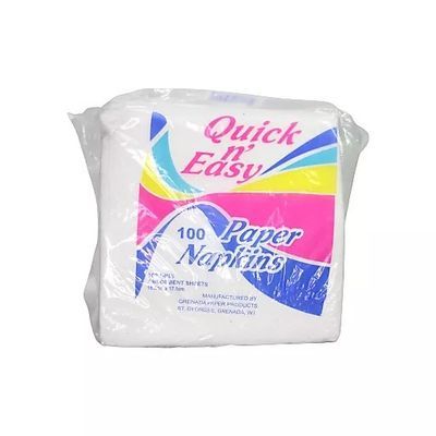 Quick And Easy Paper Napkins 100s