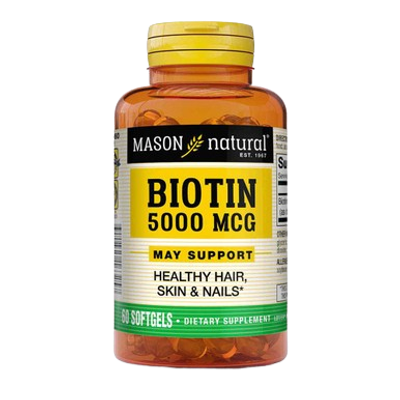Mason Natural Biotin 5000mcg 60s