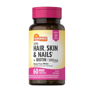 Sundance Hair,skin&nails +biotin 5000mcg
