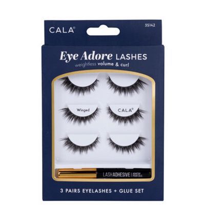 Cala Eye Adore Lashes Winged Set 3pairs
