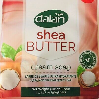 Dalan Shea Butter Cream Soap 3pk