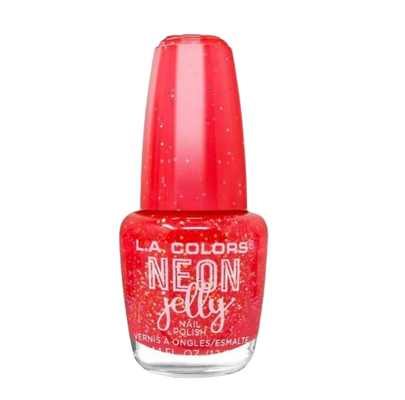 Neon Jelly Nail Polish Tropical Punch