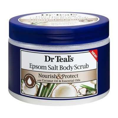 Dr Teals Body Scrub Coconut Oil 16oz