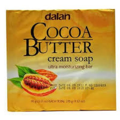 Dalan Cocoa Butter Cream Soap 3pk