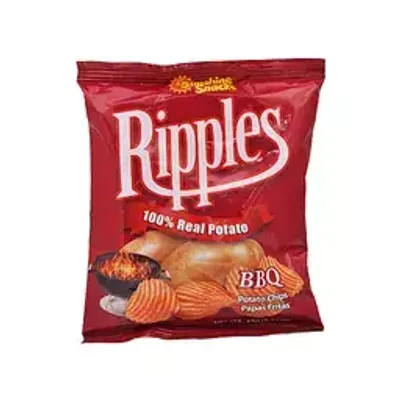 Sunshine Snacks Ripples Bbq Potato Chips