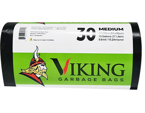 Viking Garbage Bags Med 30
