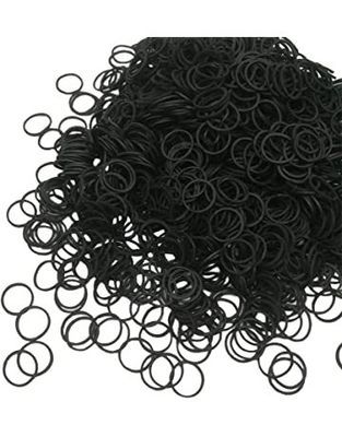 Rubber Bands Black 500pcs P140