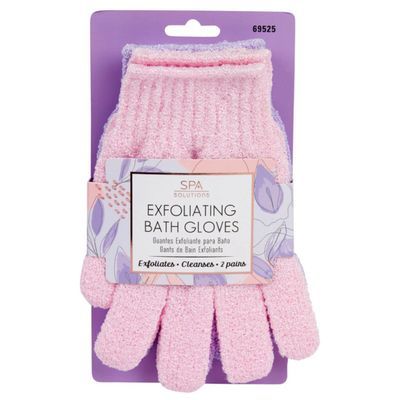 Spa Solutions Exfoliating Bath Gloves