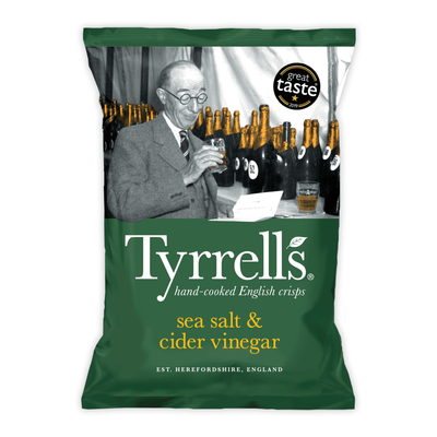 Tyrrells Sea Salt & Vinegar 150g