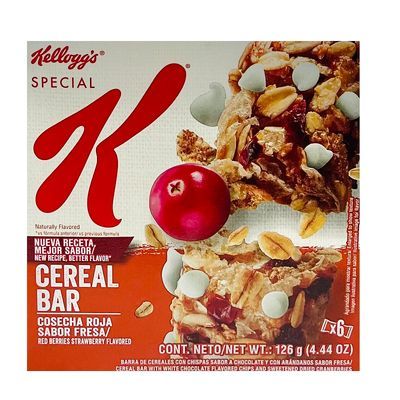 Kelloggs Special K Red Berries & Strawberry Cereal Bar