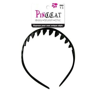 Pinccat Headband Black Comb P069