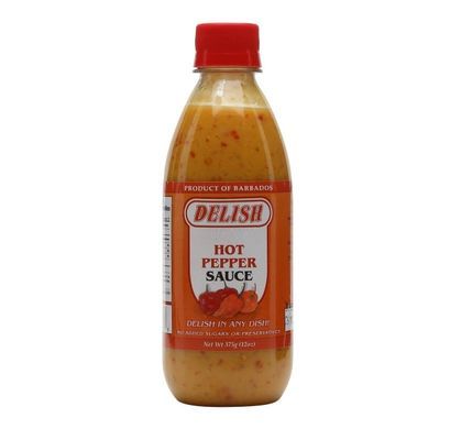 Delish Hot Pepper Sauce 355ml
