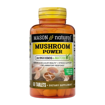 Mason Natural Mushroom Power Egcg&matcha