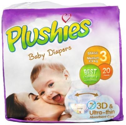 Plushies Baby Diapers Ultra Thin Stage 3