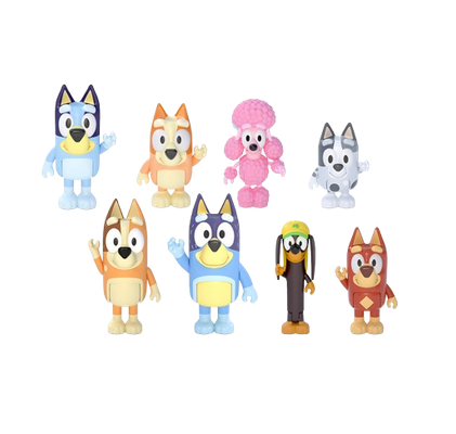 Bluey Mini Figures