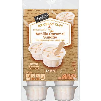 Sundae Cup Vanilla Caramel 160ml