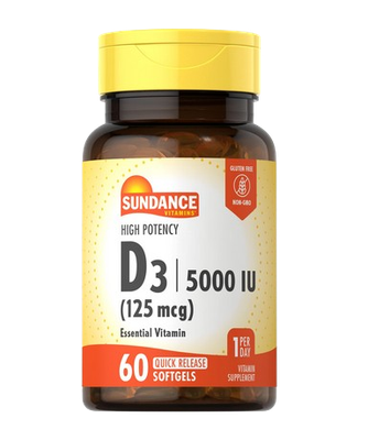 Sundance Vit D3 5000iu 60caps