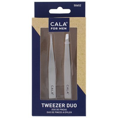 Cala For Men Twezzer Duo Slant & Point