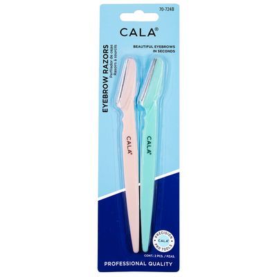 Cala Eye Brow Razor 2pc