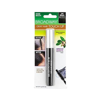 Kiss Temp Brush In Gray Cover Jet-black