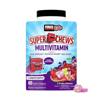 Super Chews Multivitamin Kids Fruit Flavors