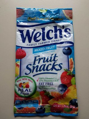 Welchs Fruit Snacks Mixed Fruit 2.25oz