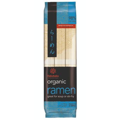 Hakubaku Organic Ramen Noodles - Dried Noodles & Soup