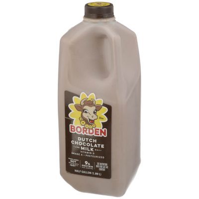 Borden Chocolate Milk Half Gallon - Milk