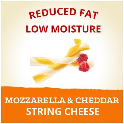 Polly-o Twists Mozzarella And Cheddar String Cheese
