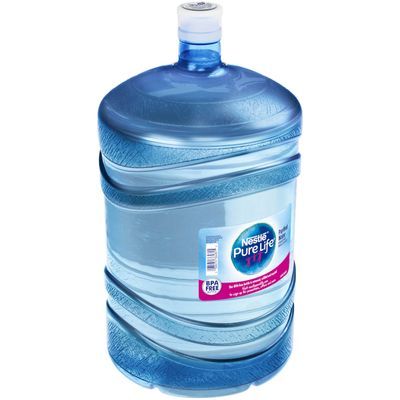 Pure Life Purified Water, 5 Gallon, Plastic Bottled Water Jug