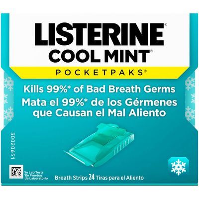 Listerine Cool Mint Pocket Pack 24