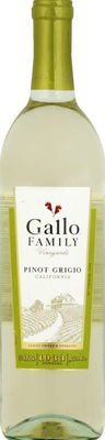 Ernest And Juliogallo Pinot Grigio 750ml