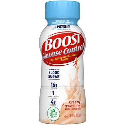 Boost Glucose Creamy Strawberry 8oz