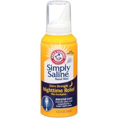 A&h Simply Saline Nasal Mist Nighttime