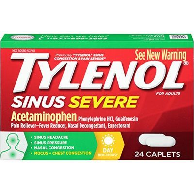 Tylenol Sinus Severe Caplets 24