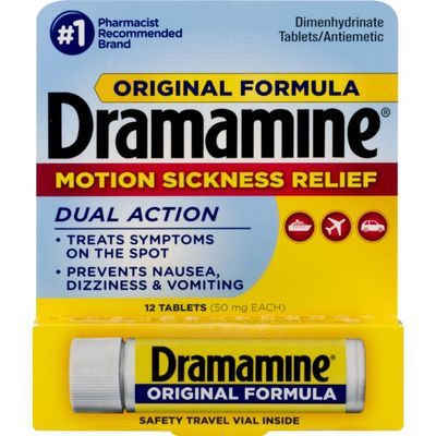 Dramamine Original Tabs 12