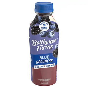 Bolthouse Farms Blue Goodness 100% Fruit Juice Smoothie
