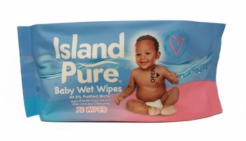 Island Pure Baby Wet Wipes