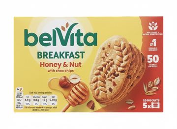 Belvita Breakfast Honey & Nut with Choc Chip