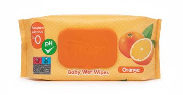Baby Wet Wipes -orange