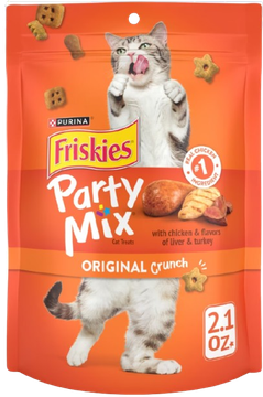 Friskies Party Mix Crunch Original Cat Treats