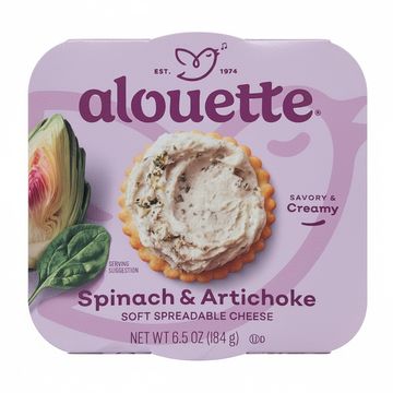 Alouette Spinach & Artichoke Soft Spreadable Cheese