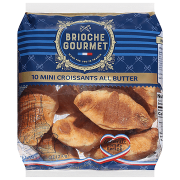 Brioche Gourmet Mini Butter Croissants