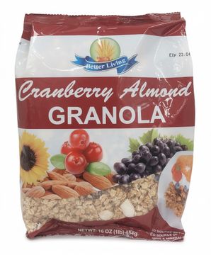 Better Living Cranberry Almond Granola