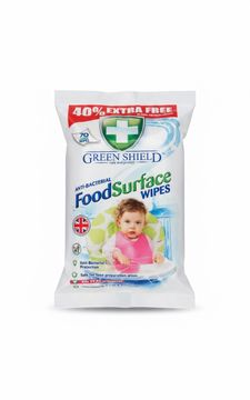 Green Shield Anti-Bacterial Food Surfaces Wipes